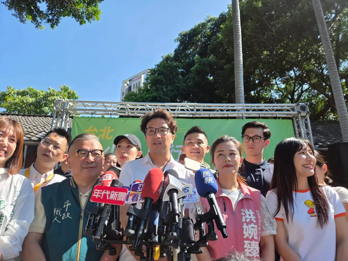 ▲沈伯洋表示，不同的甘蔗本來就會有不同的形式，他不多做評論。（圖／記者陳佩君攝，2026.09.27）