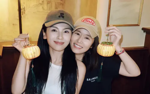 林心如中秋節合體劉濤！2女神面貌變化驚呆眾人　素顏美到不像話