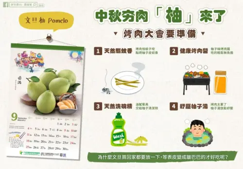 ▲農糧署曾分享柚子皮再利用方式，透過簡單加工，就能將柚子皮變身成實用的生活用品。（圖／農糧署）