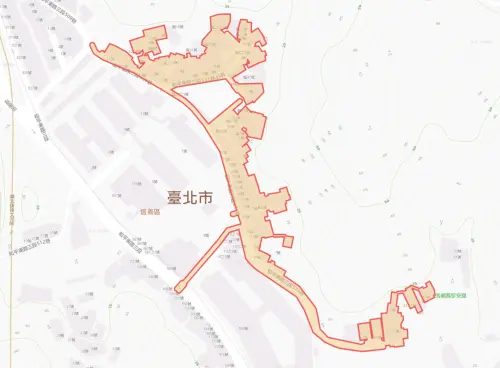 ▲台北市9月29日停水範圍。（圖／自來水公司water.gov.tw）