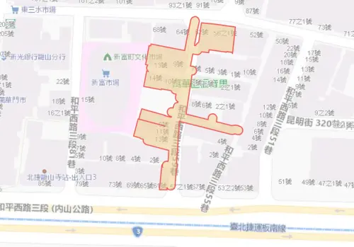 ▲台北市9月29日停水範圍。（圖／自來水公司water.gov.tw）