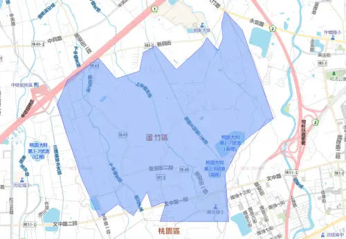 ▲桃園市9月29日停水範圍。（圖／自來水公司water.gov.tw）
