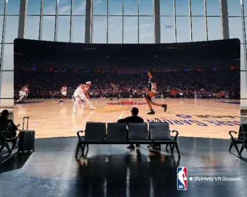 ▲Meta VR Glasses 上市後將透過 MLB、NBC Sports、TNT Sports 與 UFC 等合作夥伴，每年將有超過 100 場沉浸式運動賽事直播。（圖／Meta）