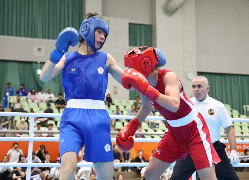 ▲「台灣拳后」林郁婷30日下午1時30分在女子60公斤級4強出戰烏茲別克選手圖爾迪別科娃（Sitora Turdibekova），已保底銅牌的她，只要再贏一場就能闖進金牌戰。（圖／中華奧會提供）