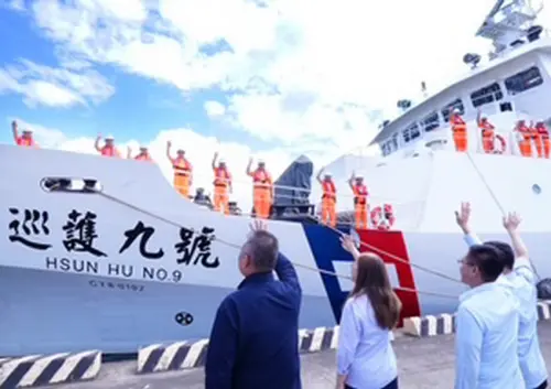 太平洋公海漁業巡護！海巡署巡護九號巡護船自高雄港啟航守護漁民