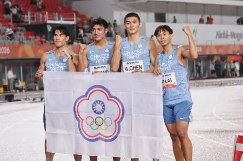 ▲中華隊靠晚間男子4x100接力異軍突起奪下銀牌，單日總共收進1銀4銅、一共5面獎牌進帳，目前累積3金8銀23銅、總獎牌數34面，排名穩居第13。（圖／中華奧會提供）