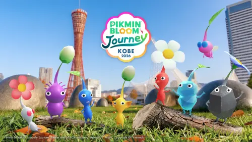 ▲皮克敏付費實體活動「Pikmin Bloom Journey 2026 in 神戶」將在11月21日、22日登場。（圖／《Pikmin Bloom》官方提供）