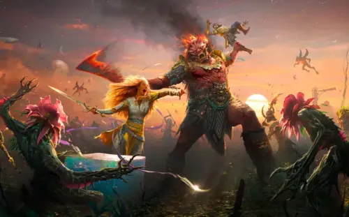 ▲《God of War Laufey》改由克雷多斯妻子「菲」擔任主角，玩家將跟著她闖入眾神死後世界「萬時界」，展開全新冒險。（圖／翻攝官網）