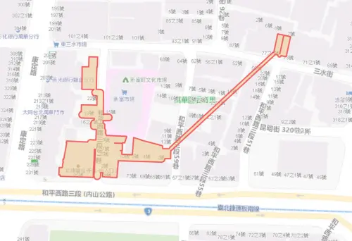 ▲台北市9月30日停水範圍。（圖／自來水公司water.gov.tw）