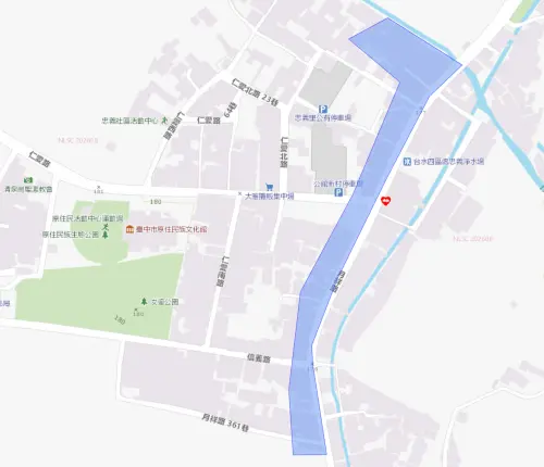 ▲台中市9月30日停水範圍。（圖／自來水公司water.gov.tw）
