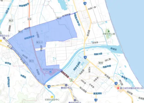 ▲宜蘭縣9月30日停水範圍。（圖／自來水公司water.gov.tw）