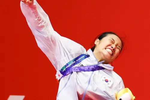 ▲本賽季安洗瑩打出56勝1負的傲人戰績，唯一一場敗仗是輸給中國女將王祉怡。（圖／名古屋亞運提供）