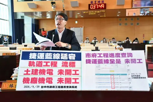 中捷藍線4標案全未開工　議員批零進度花錢行銷自嗨