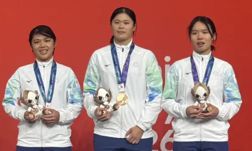 名古屋亞運自由車首面獎牌！台灣女團喜摘銅　只比日本快0.076秒