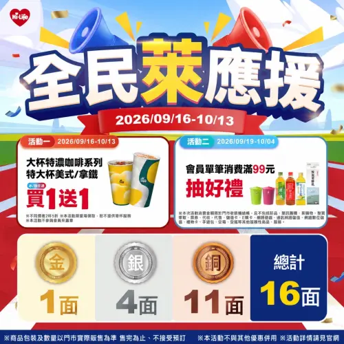 ▲萊爾富會員於實體門市單筆消費滿99元，並於結帳時報會員電話，即可取得1次抽獎資格。（圖／萊爾富提供）
