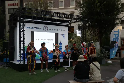 ▲東華大學原住民學院舞團帶來表演。（圖／中華奧會提供）
