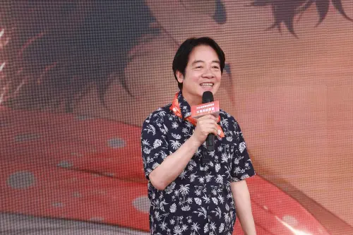 ▲賴清德赴沈伯洋競總。（圖／記者葉政勳攝，2026.09.30）
