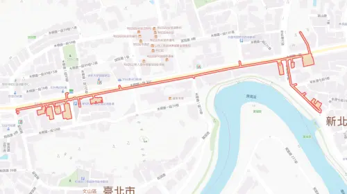 ▲台北市10月1日停水範圍。（圖／自來水公司water.gov.tw）
