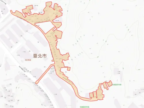 ▲台北市10月1日停水範圍。（圖／自來水公司water.gov.tw）