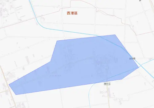 ▲台南市10月1日停水範圍。（圖／自來水公司water.gov.tw）