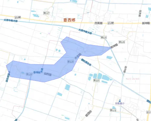 ▲雲林縣10月1日停水範圍。（圖／自來水公司water.gov.tw）