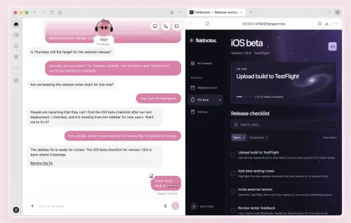 ▲Dots不用等使用者下指令，就能持續追蹤工作進度，同時主動提出修正，完成後再交由使用者確認。（圖／翻攝官網）