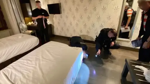 手從床底伸出！泰女住捷克五星飯店驚撞鬼 　真相是陌生男藏床底