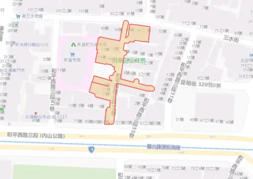 ▲台北市10月2日停水範圍。（圖／自來水公司water.gov.tw）
