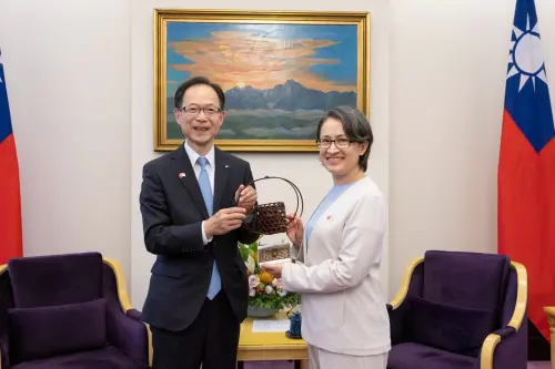 談台積電投資九州　蕭美琴：產業、供應鏈合作日益密切
