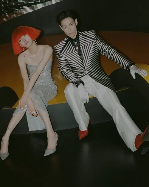 ▲T.O.P.、NANA因為拍〈Studio54〉MV結緣。（圖／IG@jin_a_nana）