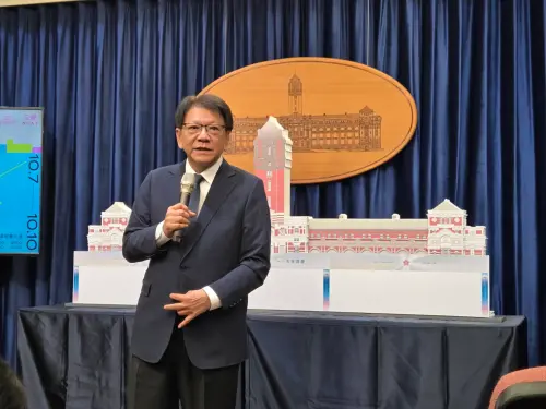 ▲總統府秘書長潘孟安。（圖／記者陳佩君攝，2026.10.02）