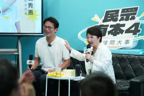 「很多人支持黃國昌選總統！」盧秀燕突丟球　本尊真實反應藏不住