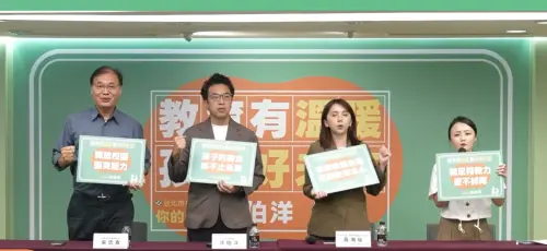 拋教育四大支持方向！沈伯洋推：國中小減生不減師、營養午餐配套