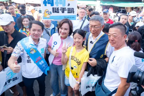 「雙柯」合體掃陽明市場　柯志恩：藍白合力拚議員全壘打