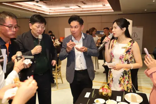 ▲由各料理團隊呈現的創意料理，賓客除了品嚐美食，也能與主廚近距離交流。（圖／主辦單位提供）