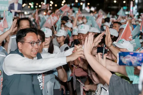 ▲黃世杰昨晚在中壢舉行南桃園競選總部成立大會。（圖／黃世杰辦公室提供）