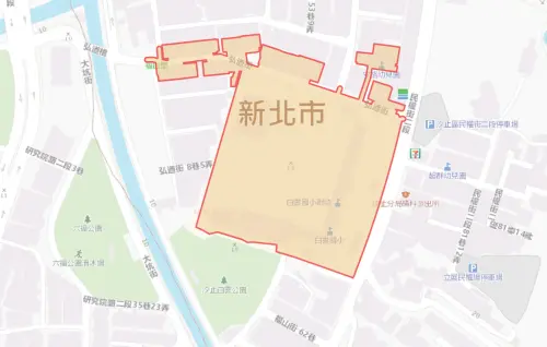 ▲新北市10月5日停水範圍。（圖／自來水公司water.gov.tw）