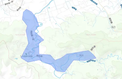 ▲南投縣10月5日停水範圍。（圖／自來水公司water.gov.tw）