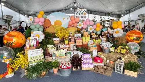 ▲今年農村好物館以「茶鄉香遇・農村好物」為主題，集結29攤茶點伴手禮。（圖／農村水保署提供）