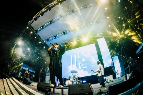 ▲今年8月IKE才來台參加「2026澎大海沙灘音樂祭」。（圖／X@IKE_staff）