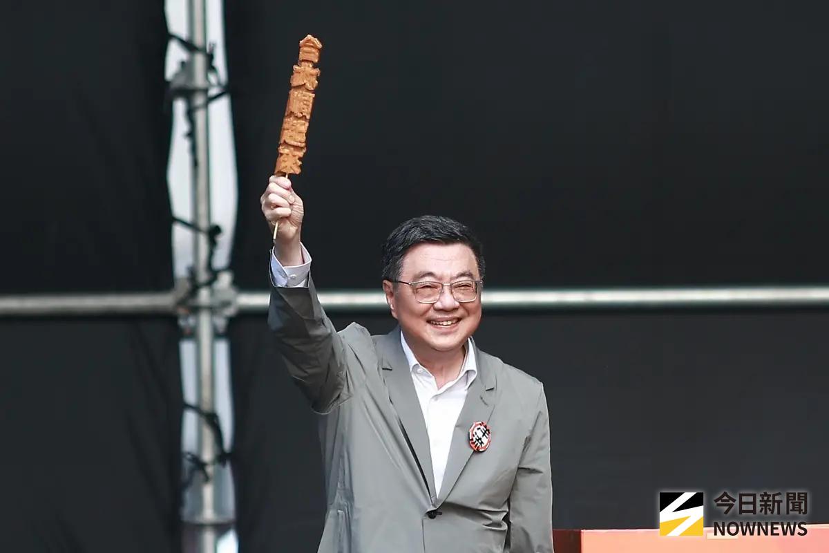 ▲行政院長卓榮泰稱沈伯洋破圈了，而蔣萬安則是圈破了，特權的圈破了，不誠懇、不認真的圈破了。（圖／記者葉政勳攝）