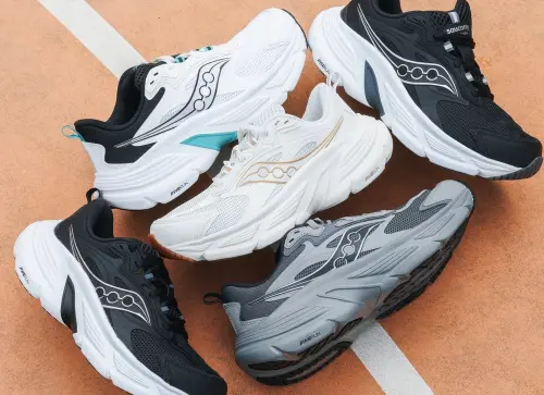 ▲Saucony（索康尼）是來自美國的百年跑鞋品牌，以科技中底和舒適包覆著稱，常獲得專業跑步雜誌的好評。（圖／Saucony Taiwan臉書）