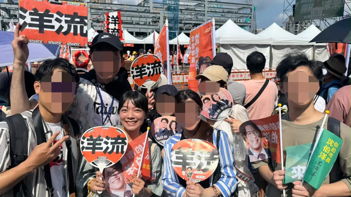 ▲蔡康永現身沈伯洋競選總部成立大會引起軒然大波，林雨宣（如圖）、梁云菲、雞排妹、柯宇綸也都力挺洋流。（圖／Threads@crystallin1288）