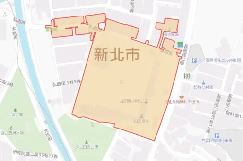 ▲新北市10月6日停水範圍。（圖／自來水公司water.gov.tw）