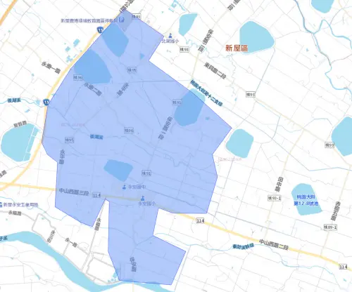 ▲桃園市10月6日停水範圍。（圖／自來水公司water.gov.tw）
