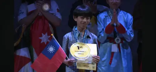 特企／臺灣之光！路亞張楷逸勇奪2026 HIPPO英語奧林匹克世界冠軍