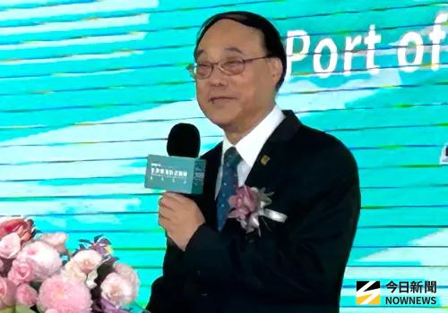 ▲台灣港務公司董事長周永暉致詞。(圖／記者黃守作攝，2026.10.05)