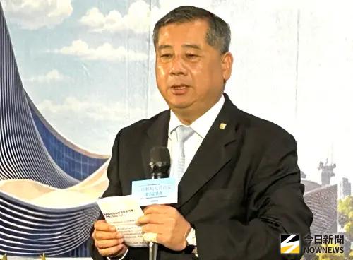 ▲台灣港務公司總經理王錦榮致詞。(圖／記者黃守作攝，2026.10.05)