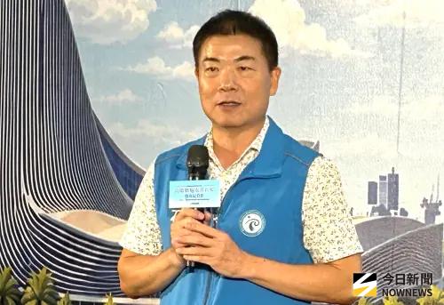 ▲高雄市政府海洋局局長石慶豐致詞。(圖／記者黃守作攝，2026.10.05)