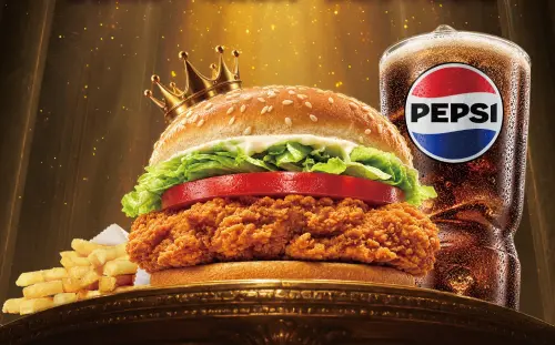 ▲漢堡王「國王辣雞腿堡」升級加入常態菜單。（圖／漢堡王 burgerking.com.tw）